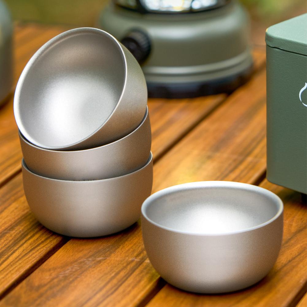 D2 Pure Titanium Double-layer  - Tea Coffee Pot Set 评论和价格