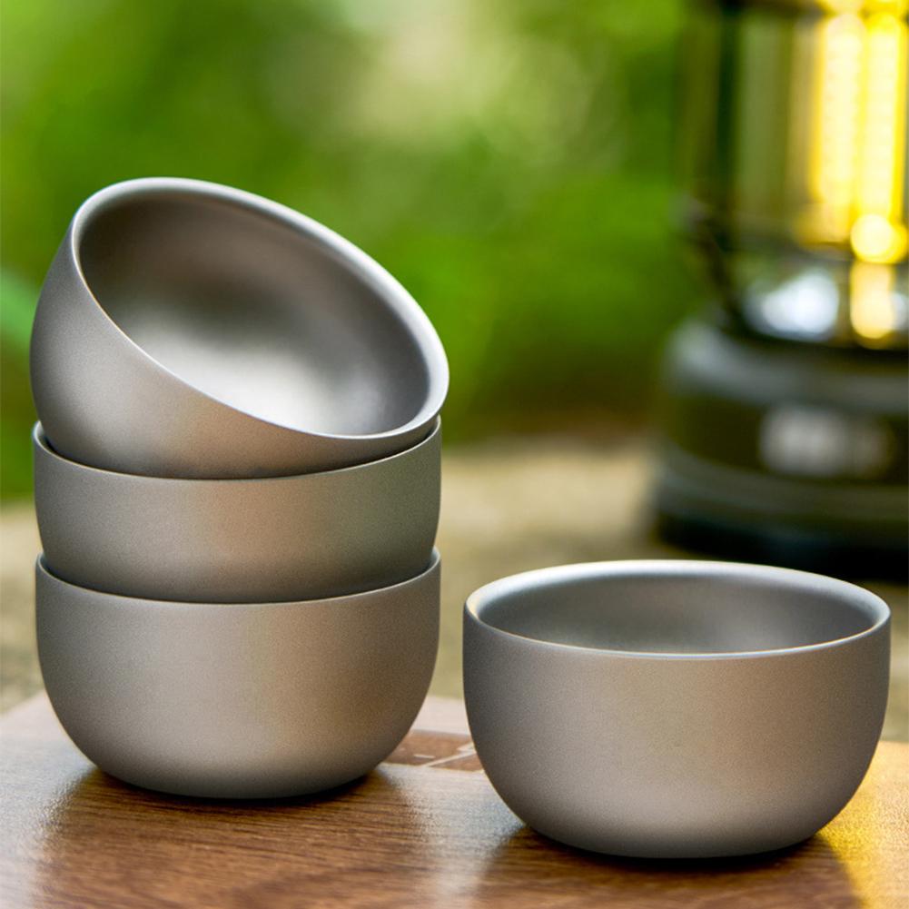 D2 Pure Titanium Double-layer  - Tea Coffee Pot Set 评论和价格