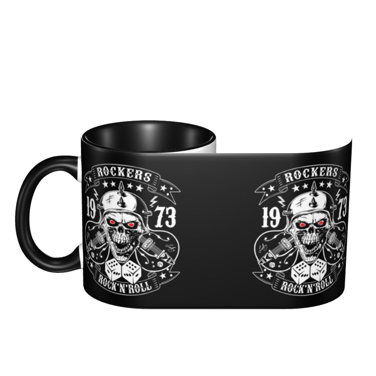 Personalized Rockabilly Rock S - Water Tea And Coffee 评论和价格