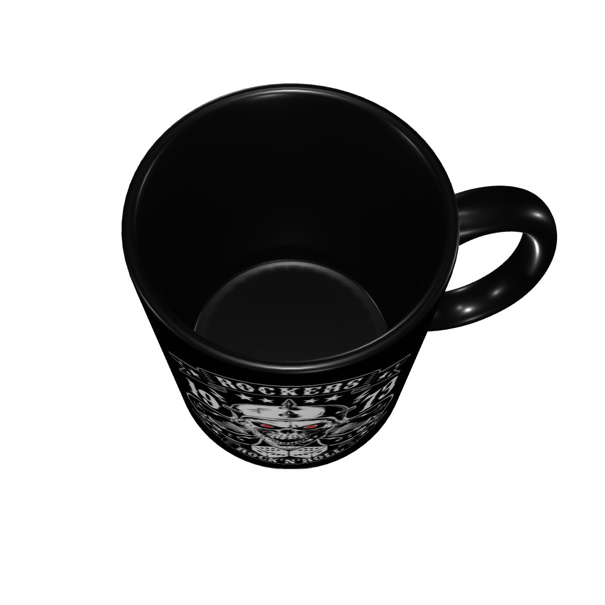 Personalized Rockabilly Rock S - Water Tea And Coffee 评论和价格