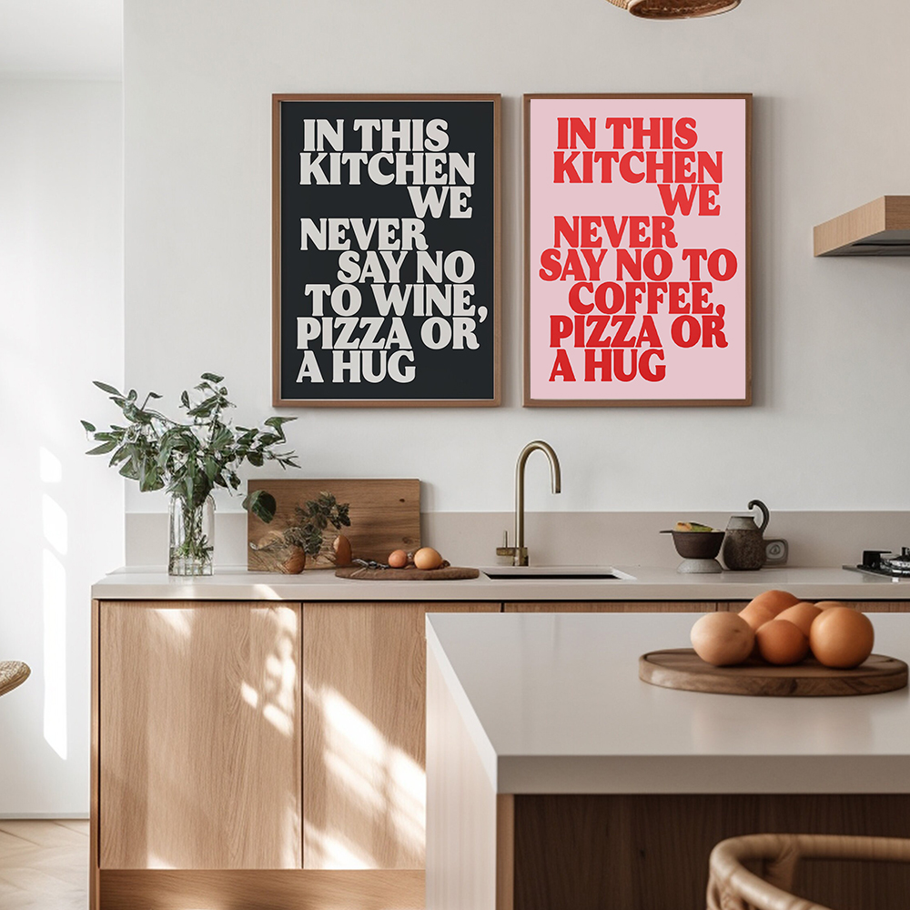 Colourful In This Kitchen Quot - Coffee And Tea Quotes Funny 评论和价格