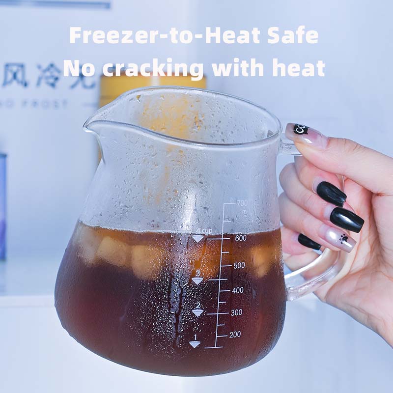 New High Borosilicate 700ml  G - Tea Coffee Pot Set 评论和价格