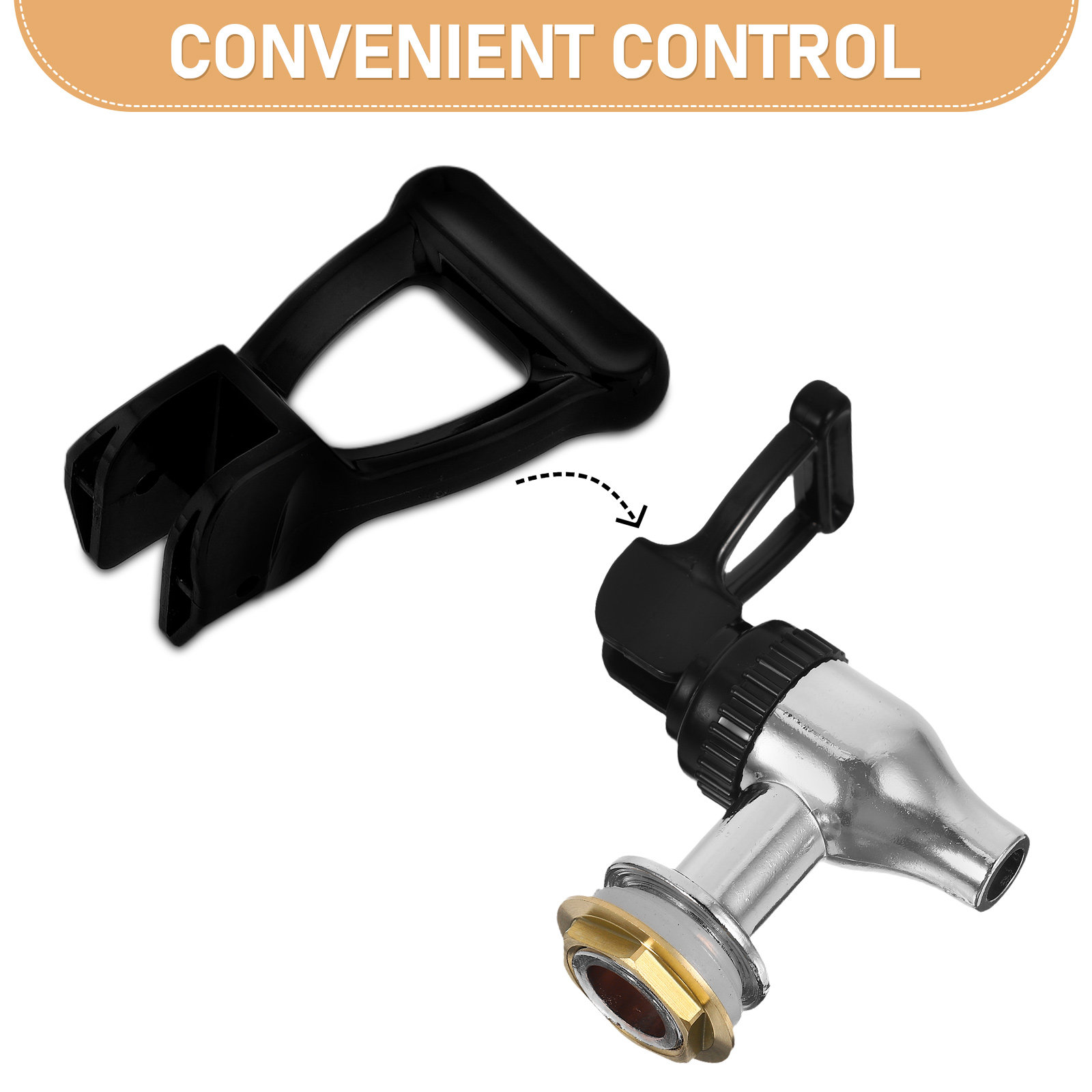 2Pcs Faucet Handle Repair Part - Water Tea And Coffee 评论和价格