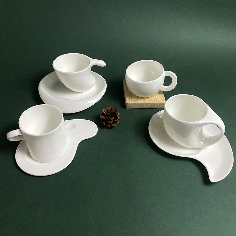 1Set Ceramic Tea Cup Set with  - Coffee Tea Gift Set 评论和价格