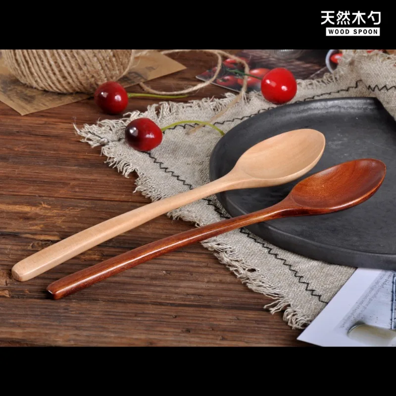 1/2Pc Wooden Spoon Tableware K - Tea Coffee Utensils 评论和价格