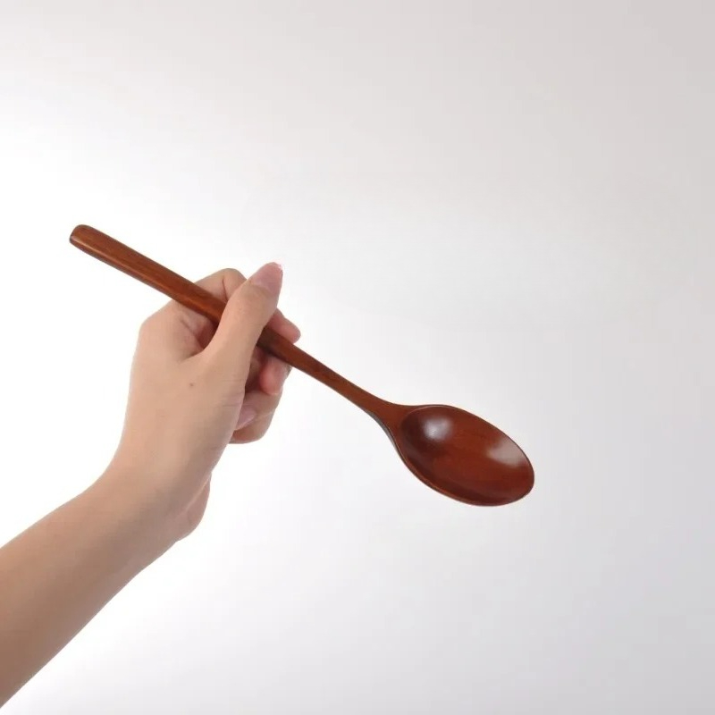 1/2Pc Wooden Spoon Tableware K - Tea Coffee Utensils 评论和价格