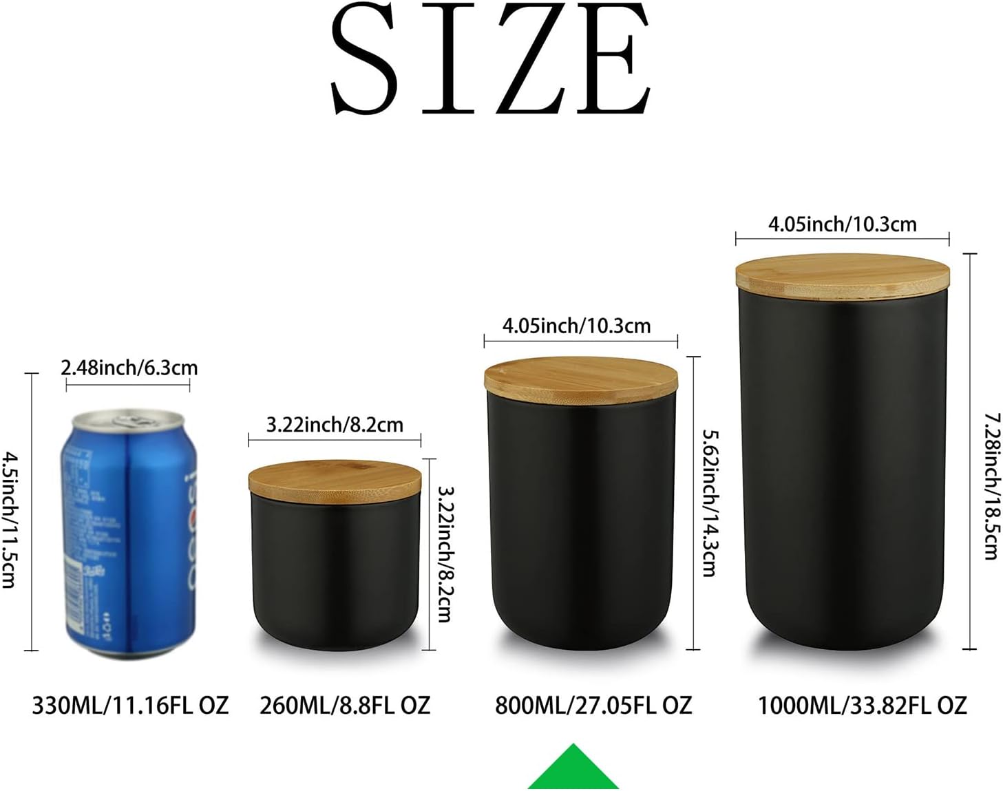 Ceramic Storage Containers wit - Coffee Tea Sugar 评论和价格