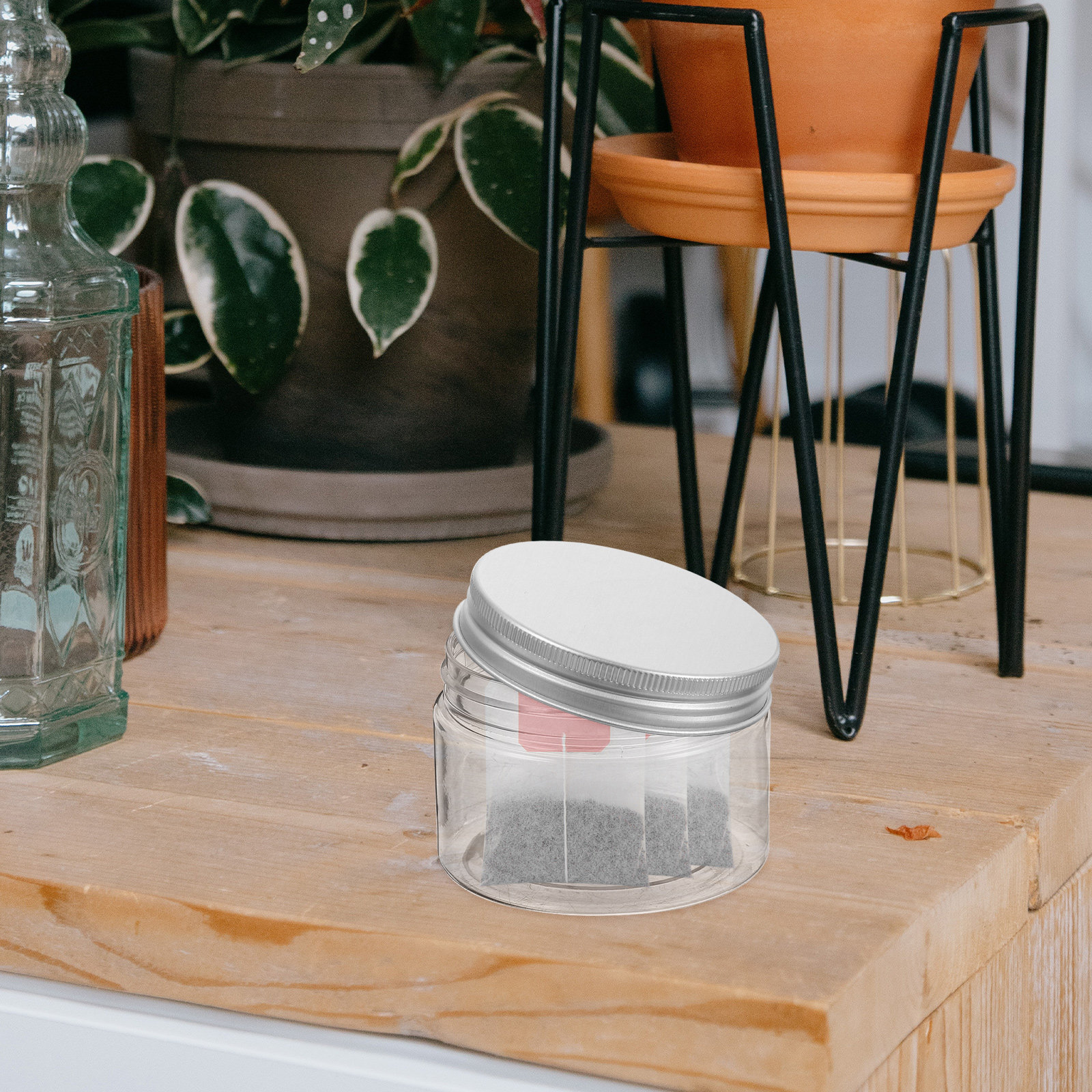 10Pcs Storage Jars Food Storag - Coffee Tea Sugar 评论和价格