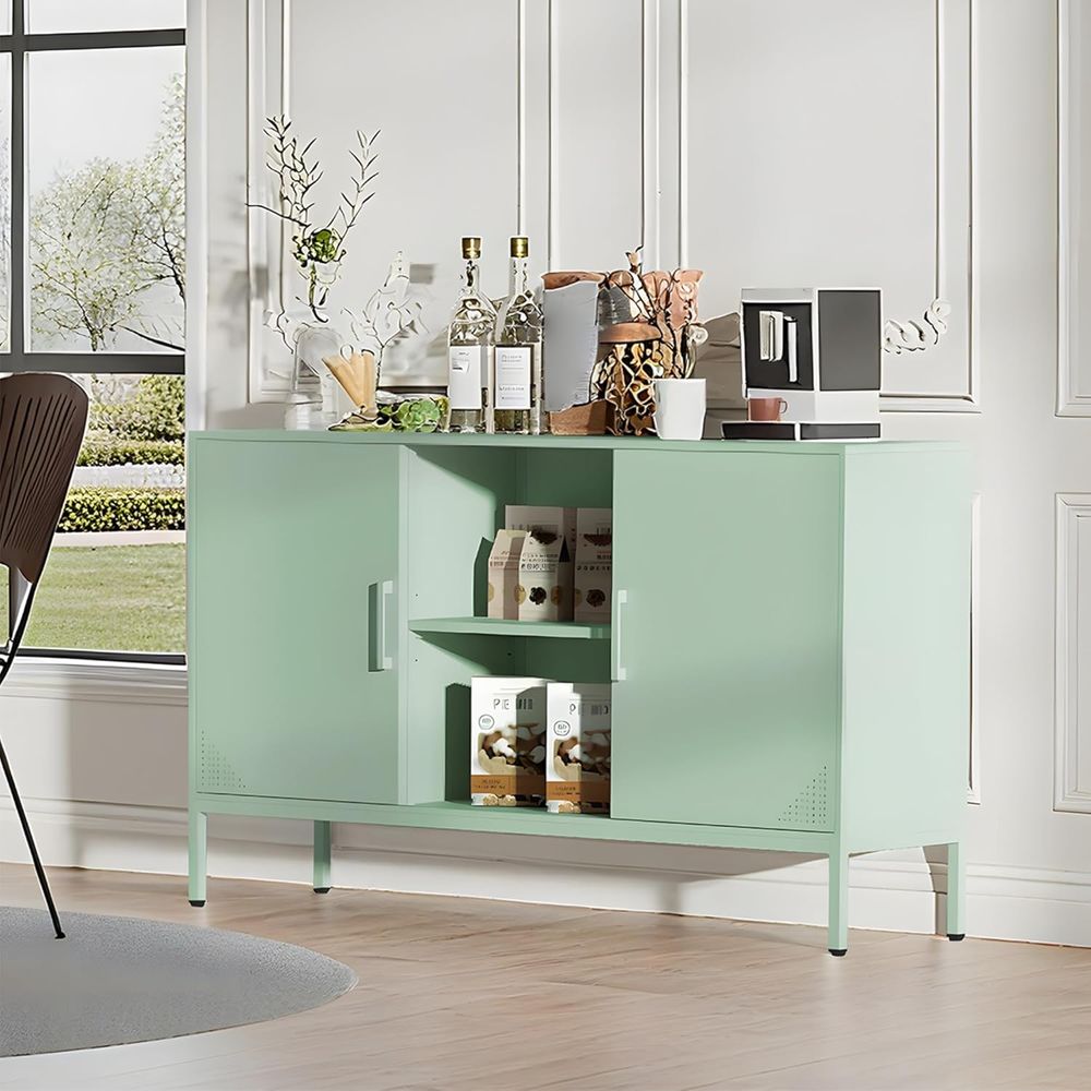 Green 65 Inch TV Stand with St - Coffee & Tea Haus 评论和价格