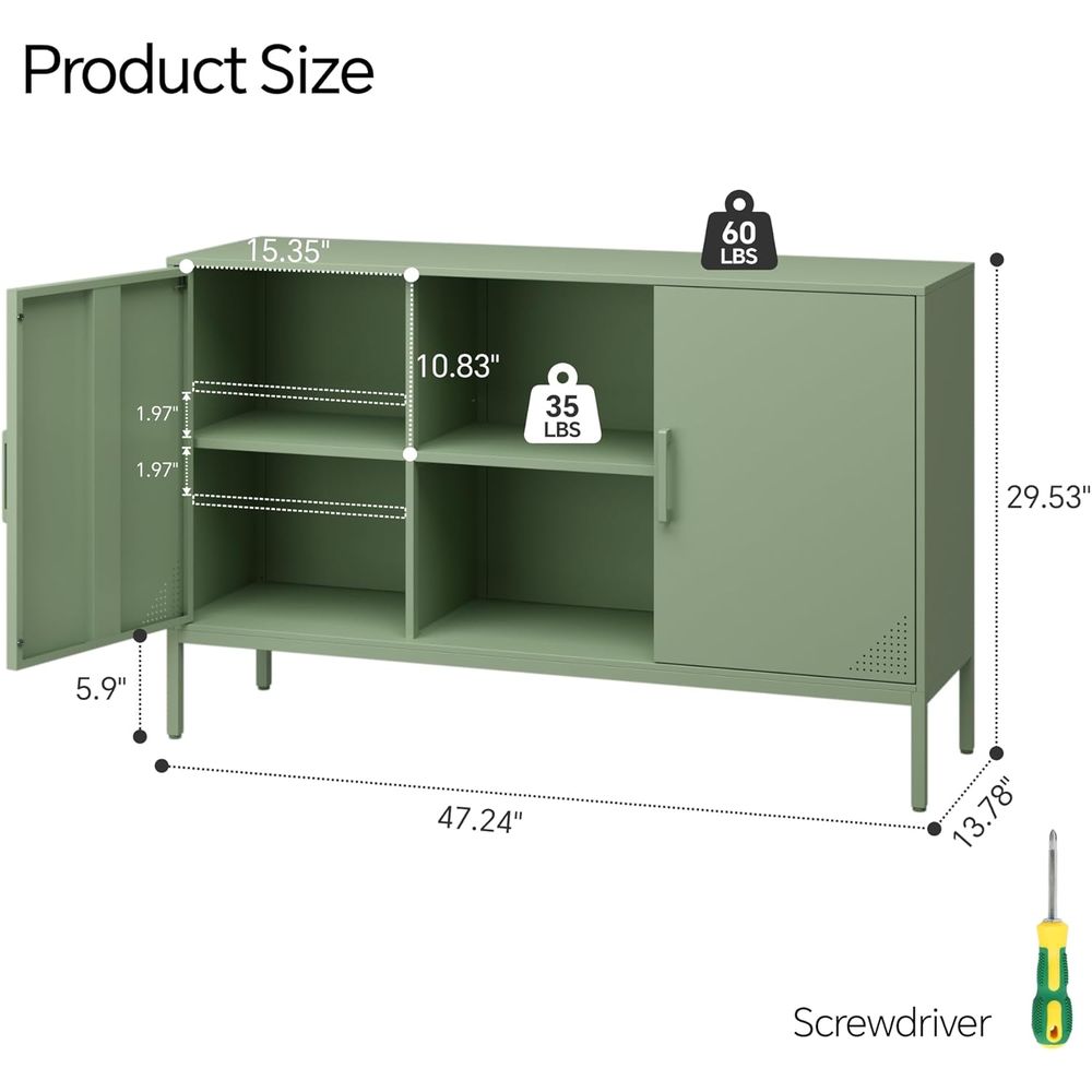 Green 65 Inch TV Stand with St - Coffee & Tea Haus 评论和价格