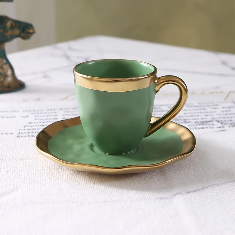 Italian colored glazed ceramic - Tea Coffee Pot Set 评论和价格