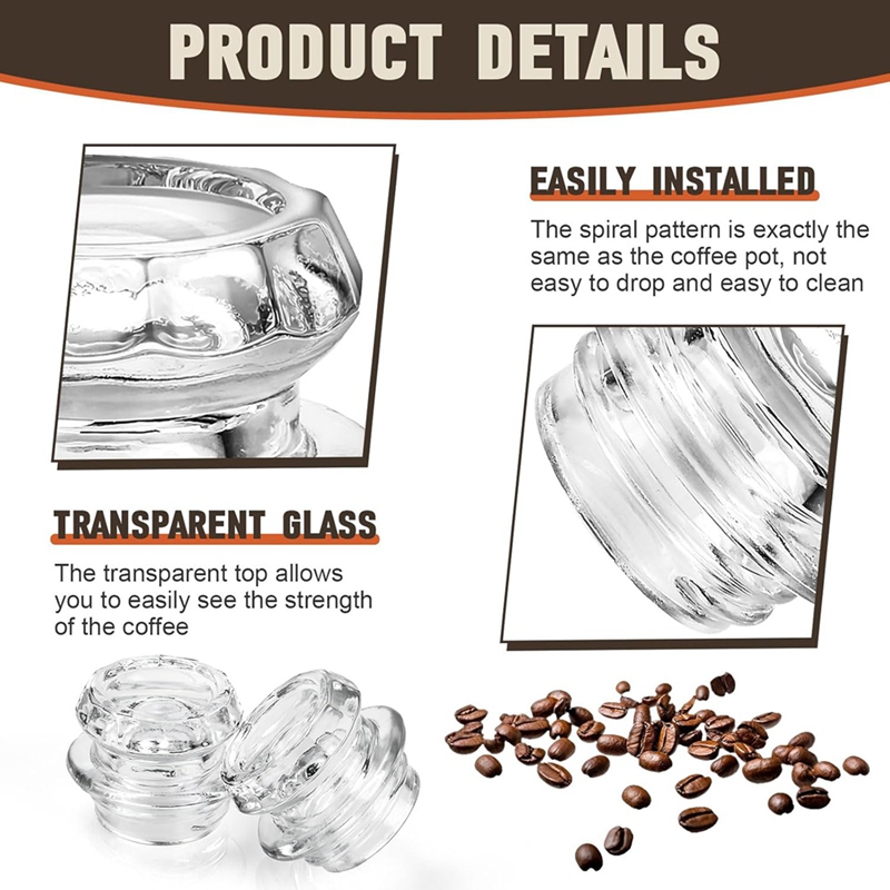 Coffee Percolator Glass Top Re - Coffee & Tea Haus 评论和价格