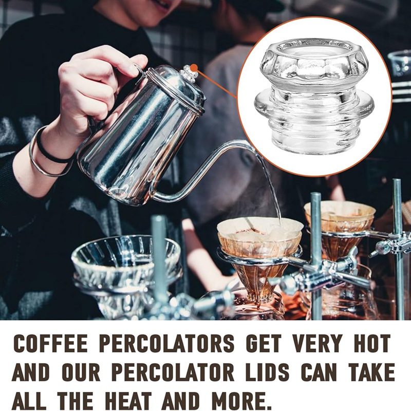 Coffee Percolator Glass Top Re - Coffee & Tea Haus 评论和价格