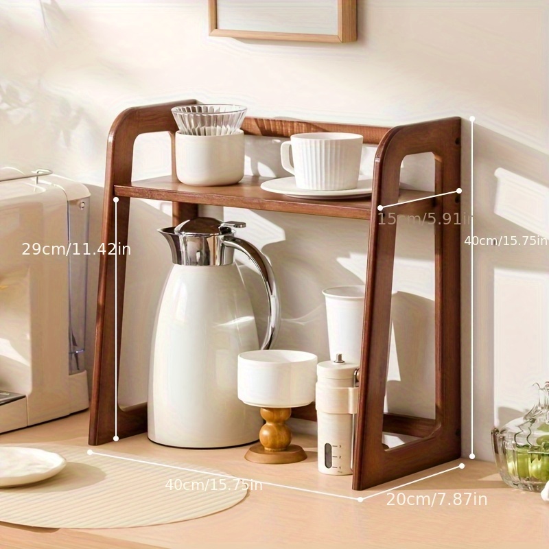 Cup Holder Storage Rack Deskto - Tea Coffee Utensils 评论和价格