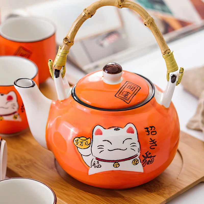Japan Creative Multicolor Cart - Coffee Tea Gift Set 评论和价格