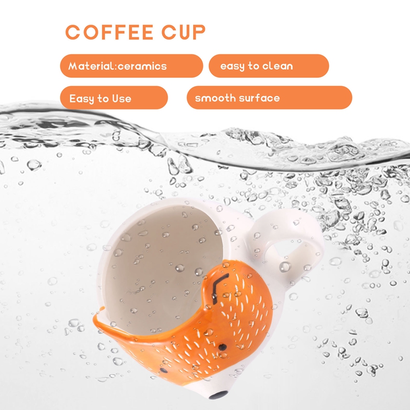 Ceramic Coffee Cup Cartoon Sha - Coffee & Tea Haus 评论和价格