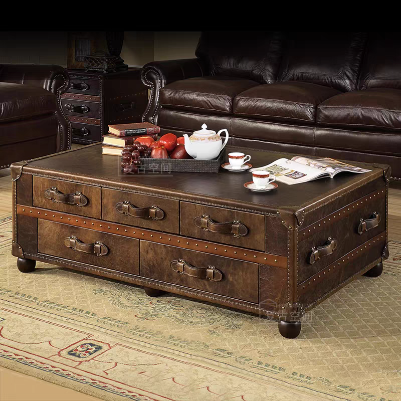 European-style coffee table wi - Coffee Tea Lounge 评论和价格