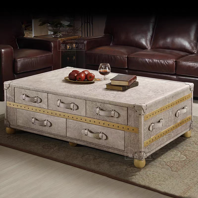 European-style coffee table wi - Coffee Tea Lounge 评论和价格