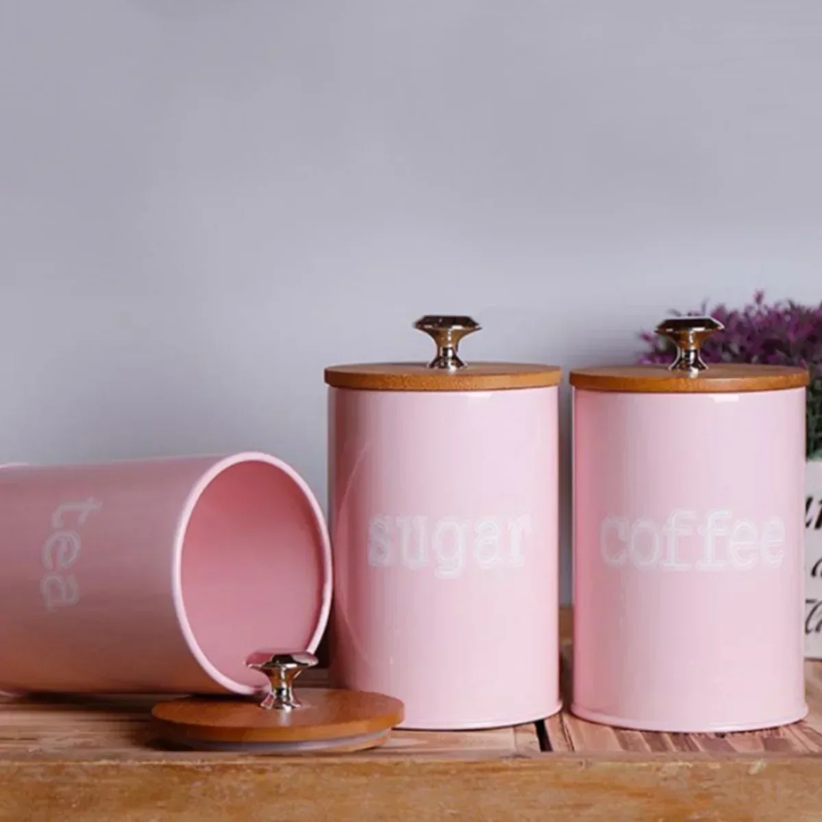 3Pcs/Set Tea Coffee Sugar Stor - Tea Coffee Utensils 评论和价格